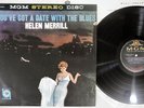 HELEN MERRILL YOU'VE GOT A DATE WITH THE BLUES MGM YX-5069 Japan Vinyl LP