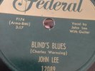 SLIDE GUITAR BLUES Federal 12089 E+ /E John LEE Blind Blues (masterpiece & Rare)
