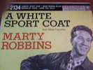 Marty Robbins, A White Sport Coat, Columbia EP # B-2134, cover, vg++, rec, vg+