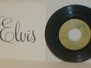 rare Promo ELVIS PRESLEY 45 Record w/ PS Impossible Dream American Trilogy RCA