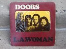 The Doors - L.A. Woman - Orig. 1971 Die-Cut Window Columbus Address 1st Psych