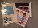 BEATLES 1967 FAN CLUB SOUVENIR POSTER SGT. PEPPER +2 More Posters And Cards