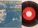 ALAIN SOUCHON - JE SUIS UN VOYAGEUR - RARE 1er 45 SP 1971 + LANGUETTE