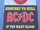 AC/DC  - Highway To Hell/If You Want Blood -  French Picture Sleeve 45 rpm PS 7