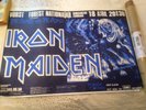 IRON MAIDEN - RARE TOURPOSTER FOR 