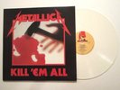 METALLICA KILL 'EM ALL LP 2016 180 GRAM WHITE VINYL IMPORT NEW CLIFF BURTON