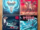 4x LP Motörhead, Michael Schenker Group, The Rods, Heavy Hammer Hits