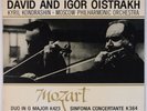 DAVID & IGOR OISTRAKH: Mozart Duo Violin LONDON CS 6377 Vinyl LP NM- Superb