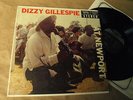DIZZY GILLESPIE- at Newport- orig DG Verve- strong VG++ disk
