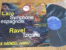 SUPRAPHON SUA 10615 LALO - SYMPHONY ESPAGNOLE - RAVEL / TZIGANE *IDA HAENDEL* EX