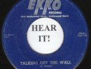 Eddie Bond RARE CNTRY BPPR 45 Ekko 1015 Talking Off the Wall/Double Duty Lovin'