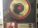 Elvis Presley 24 Kt Gold Plated Framed Record All shook Up / Teddy Bear Spec. Ed