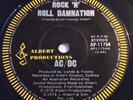 AC/DC Rare Rock N Roll Damnation Cold Hearted Man Alberts AP-11754 Bon Scott