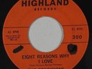 Doo-Wop/R&B 45 - Precisions - Eight Reasons Why I Love - Highland - mp3