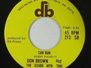 C&W Bluegrass 45 - Don Brown & The Ozark Mtn Trio - Cub Run - DB - VG++ mp3
