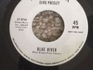 ELVIS PROMO 47-8740 BLUE RIVER / TELL ME WHY WHITE  LABEL PROMO MINT-