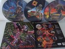 IRON MAIDEN LIVE PARIS FRANCE 1986 BOX SET 3 PICTURE DISC LP