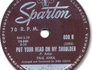 Super Rare 1959 PAUL ANKA Rock'n Roll 78 RPM Record Put Your Head on my Shoulder