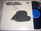SONNY BOY WILLIAMSON The Real Folk Blues VINYL LP record album Chess 1987 EX+/NM