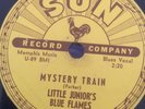 BLUES LITTLE JUNIOR (Parker) SUN 192 Mystery Train (Elvis.. yeah) E-