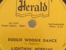 BLUES LIGHTNIN HOPKINS Herald 504 Boogie Woogie Dance/Bluse is a Sad Feeling E+