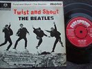 THE BEATLES Twist and Shout EP IRELAND Red Parlophone Irish 1st UK SLEEVE