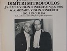 THE ART OF JOSEPH SZIGETI: Bach Violin Concertos Rare Broadcast LP NM RR-532