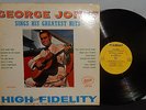 GEORGE JONES 1962 ORIGINAL DG STARDAY LP SINGS HIS GREATEST HITS NM NR VPI