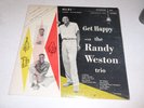 Get Happy with the Randy Weston Trio   Riverside RLP 12-203   Rare   Vinyl LP