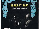 JOHN LEE HOOKER Shake it baby Brunswick 10.644 French EP
