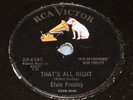 NL Elvis Presley 78 RCA VICTOR - THAT'S ALL RIGHT / BLUE MOON OF KENTUCKY (SUN)