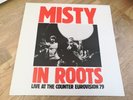 Misty in roots LP Live at the counter Eurovision 79 People unite 1st press