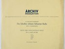 ENRICO MAINARDI BACH CELLO SOLO SUITE NO.5 ARCHIV ED.1 10