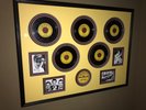Elvis Presley Sun Records 45 RPM all 5 framed original