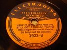 JAZZ TOM BERWICK Here It Is Monday&I've Still Got A Dollar ELECTRADISK 1923 E-