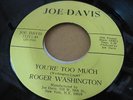 Joe Davis 7121, Roger Washington, Northern Soul  