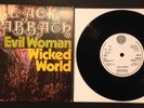Black Sabbath Evil Woman/Wicked World 7