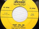the MELLO KINGS doowop HERALD 45 The only girl b/w Baby tell me  F1142