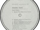 DAVID BOWIE ALADDIN SANE RARE JAPAN WHITE LABEL PROMO LP
