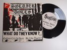 SOLDIER DOLLS - WHAT DO THEY KNOW EP 45 EX VINYL Rare 1983 UK Punk Oi Hardcore