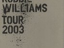 Robbie Williams Tour 2003 - Ticket Stub + Coupon UK tour programme