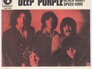 DEEP PURPLE Black Night RARE Sweden 45 UNIQUE swedish p/s Speed King metal HEAR