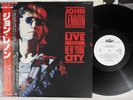 JOHN LENNON LIVE IN NEW YORK CITY CAPITOL ECS-91160 Japan OBI Promo Vinyl LP