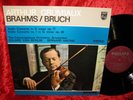 1958/64 NM PHILIPS SAL 3526 STEREO PLUM BRAHMS, BRUCH VIOLIN CONCERTOS GRUMIAUX