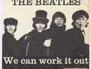 BEATLES We Can Work It Out RARE Denmark 45 WAVE TOP variant  danish p/s LISTEN
