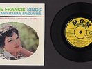 CONNIE FRANCIS SINGS SPANISH AND ITALIAN FAVOURITES RARE 1960s DENMARK 45 7