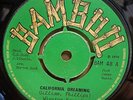 WINSTON FRANCIS - CALIFORNIA DREAMING  ORIGINAL  UK  BAMBOO  45  CLIP