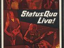 Live  Status Quo tour programme UK TOUR PROGRAMME THEATREGRAPHICS 1975