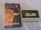 Black Sabbath PARANOID - 1970 Cassette Album green paper label