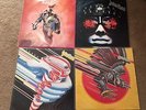 4 Judas Priest Vinyl Records, Killing Machine, Hero Hero, Turbo, Screaming for V